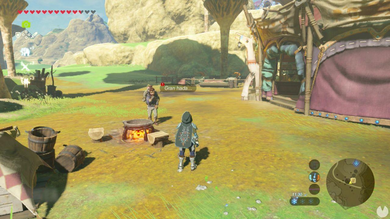 Una ofrenda para el hada - Secundaria de Zelda Breath of the Wild