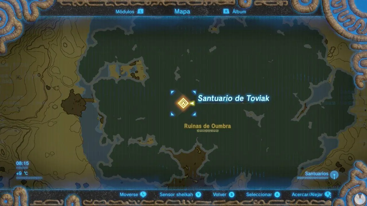 Santuario de Tamri - Prueba 2 Extra: Canto de Urbosa : GUIA Zelda