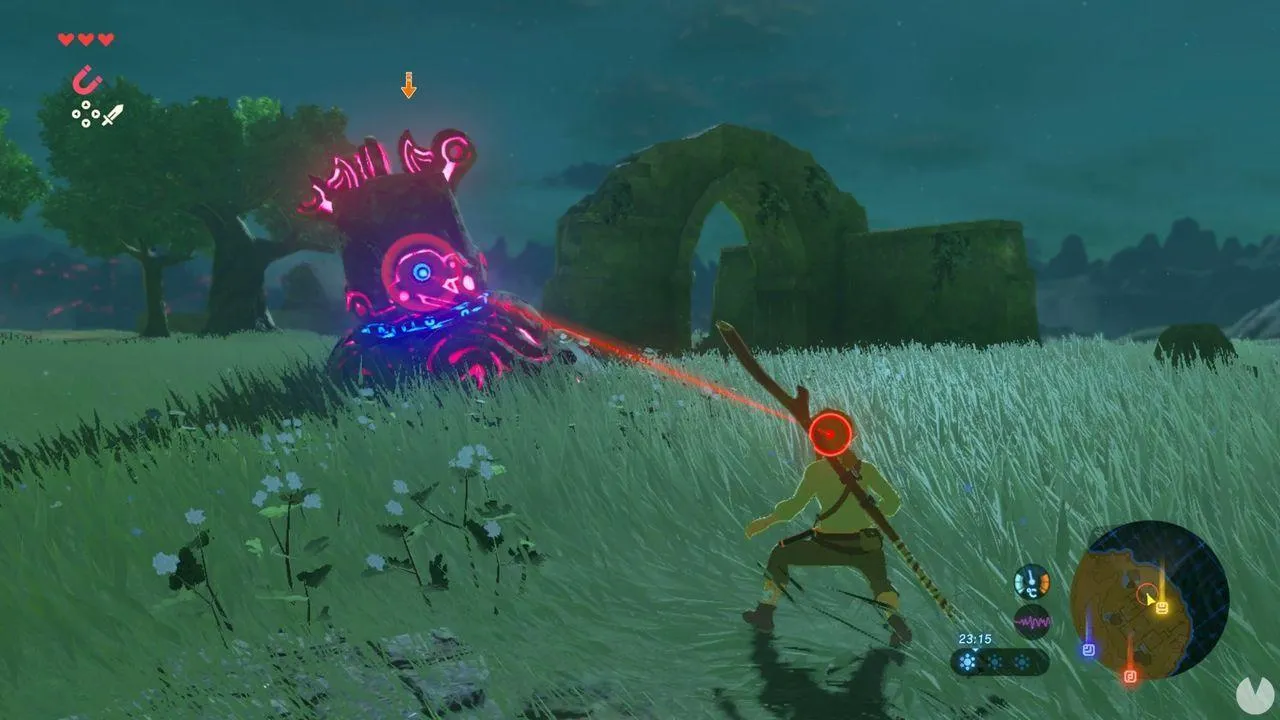 Cómo combatir y guardianes en Zelda: Breath of the Wild
