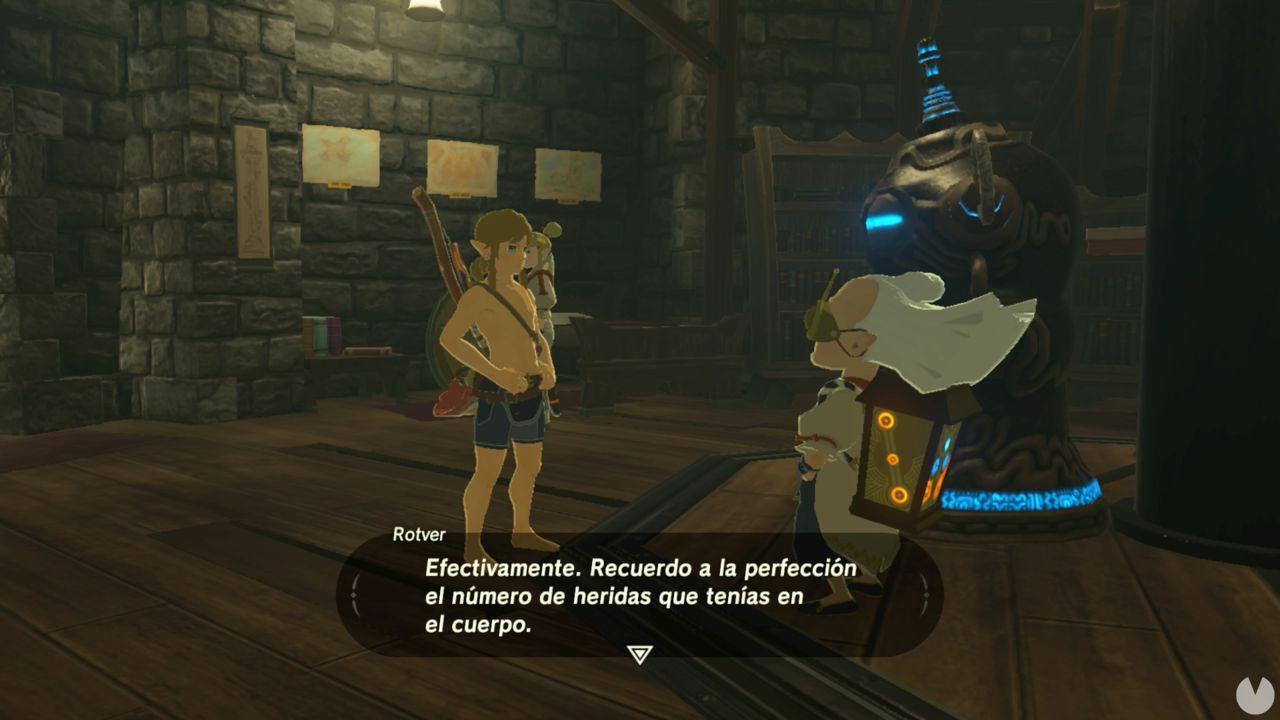 Habla con Rotver - Secundaria de Zelda Breath of the Wild