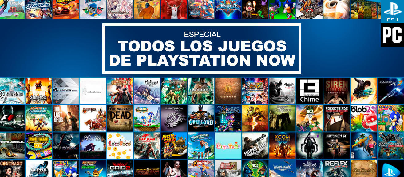 esqueleto Marquesina enviar Catálogo PlayStation Now: TODOS los juegos disponibles de PS4, PS3 y PS2  (Actualizado)