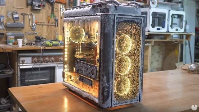 how A PC cooled by vodka? This is the tribute to Metro Exodus of this modder