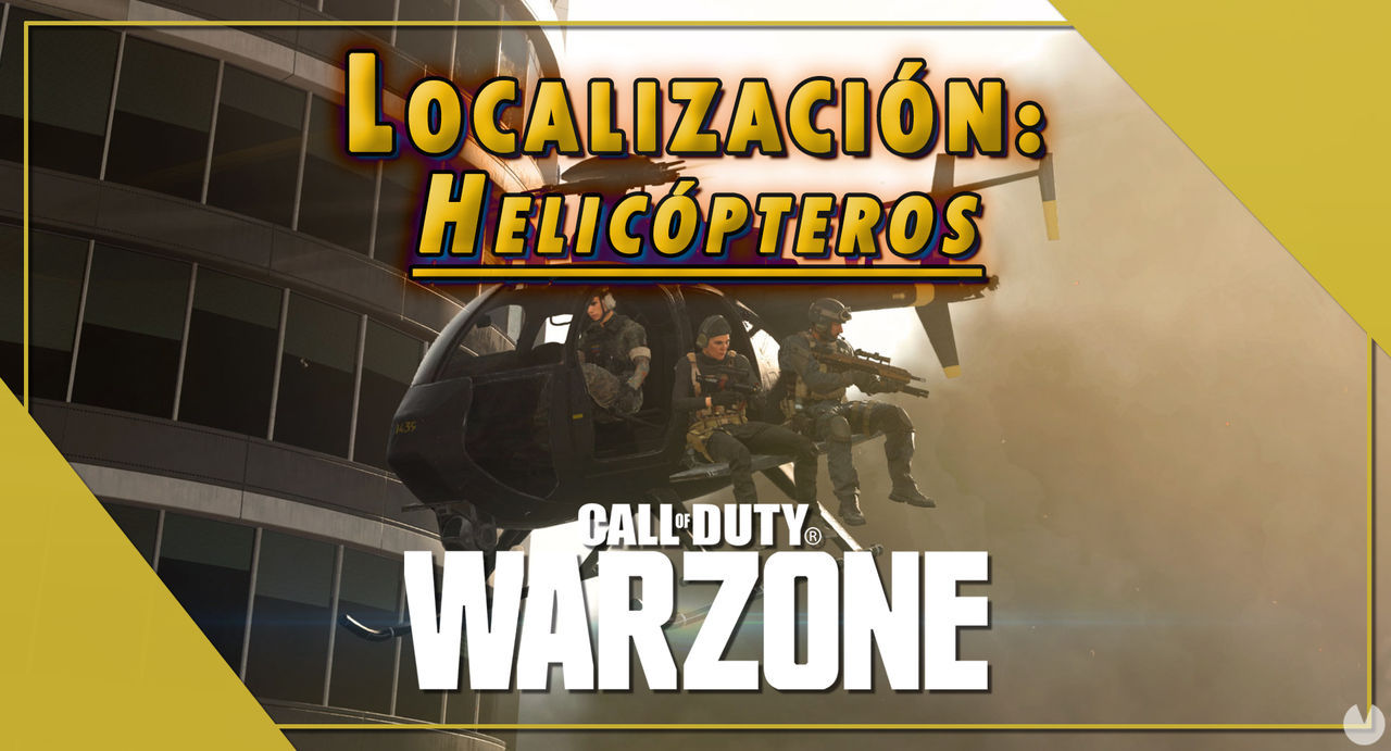 Call of Duty Warzone: todos los Helicpteros y su localizacin en el mapa - Call of Duty: Warzone