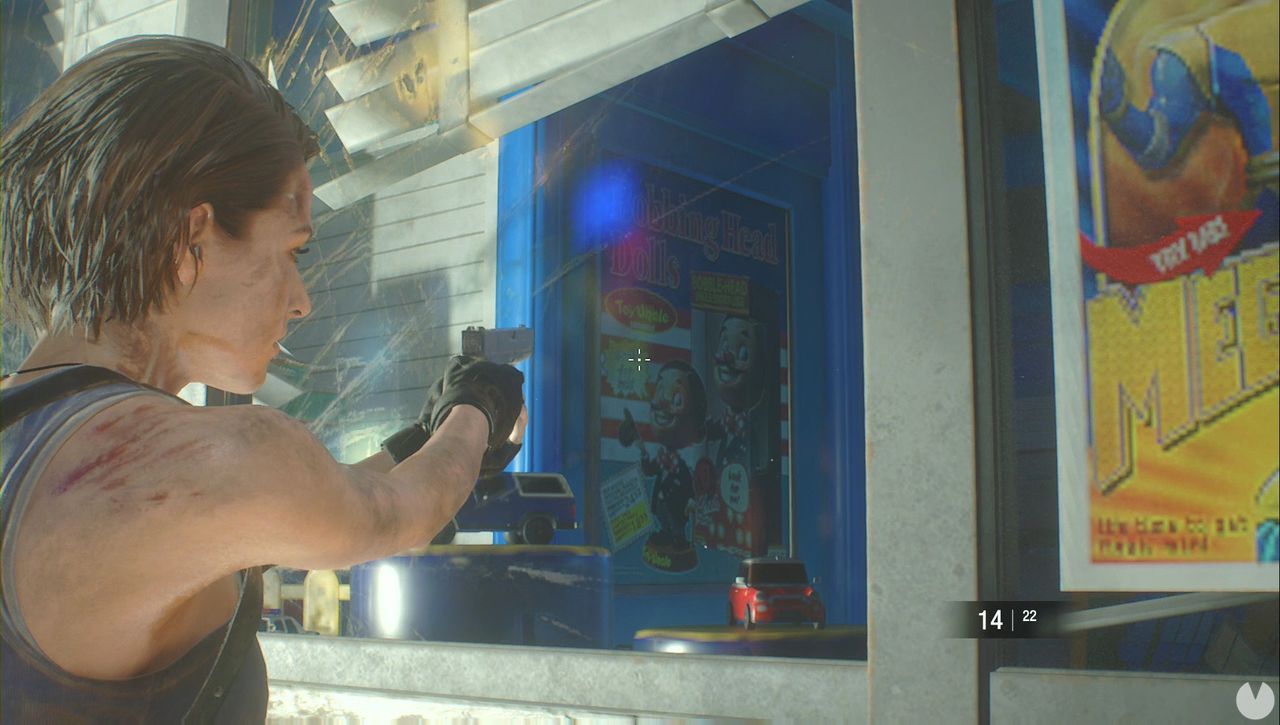 Resident Evil 3 Remake demo: Mr. Charlie poster