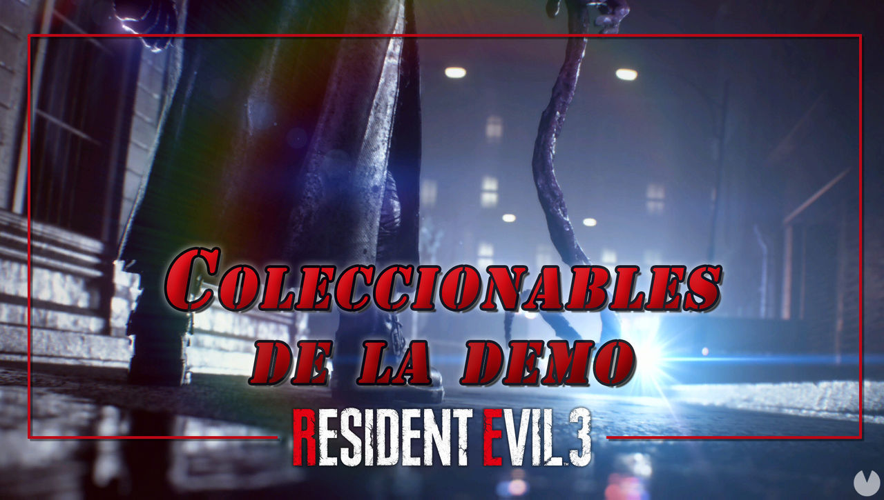 TODOS los coleccionables de la demo de Resident Evil 3 y cmo encontrarlos - Resident Evil 3 Remake