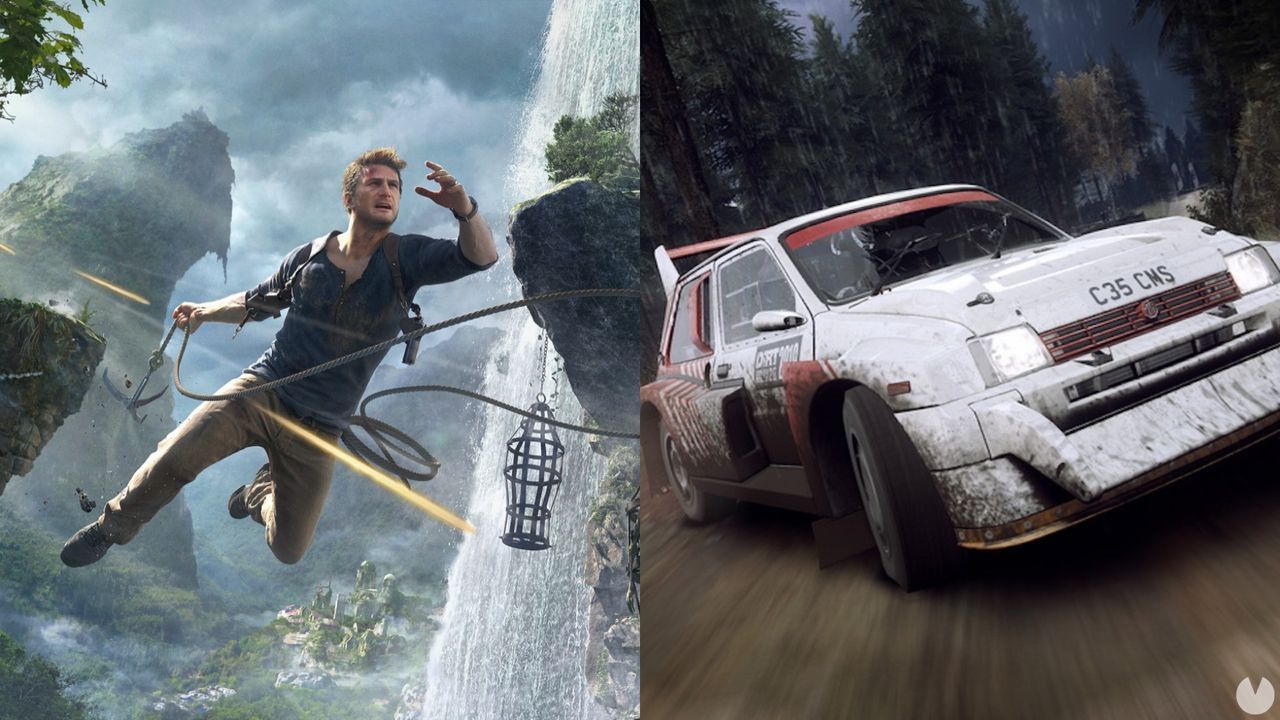 Uncharted 4 y Dirt Rally 2.0 serán los juegos de PS Plus de abril