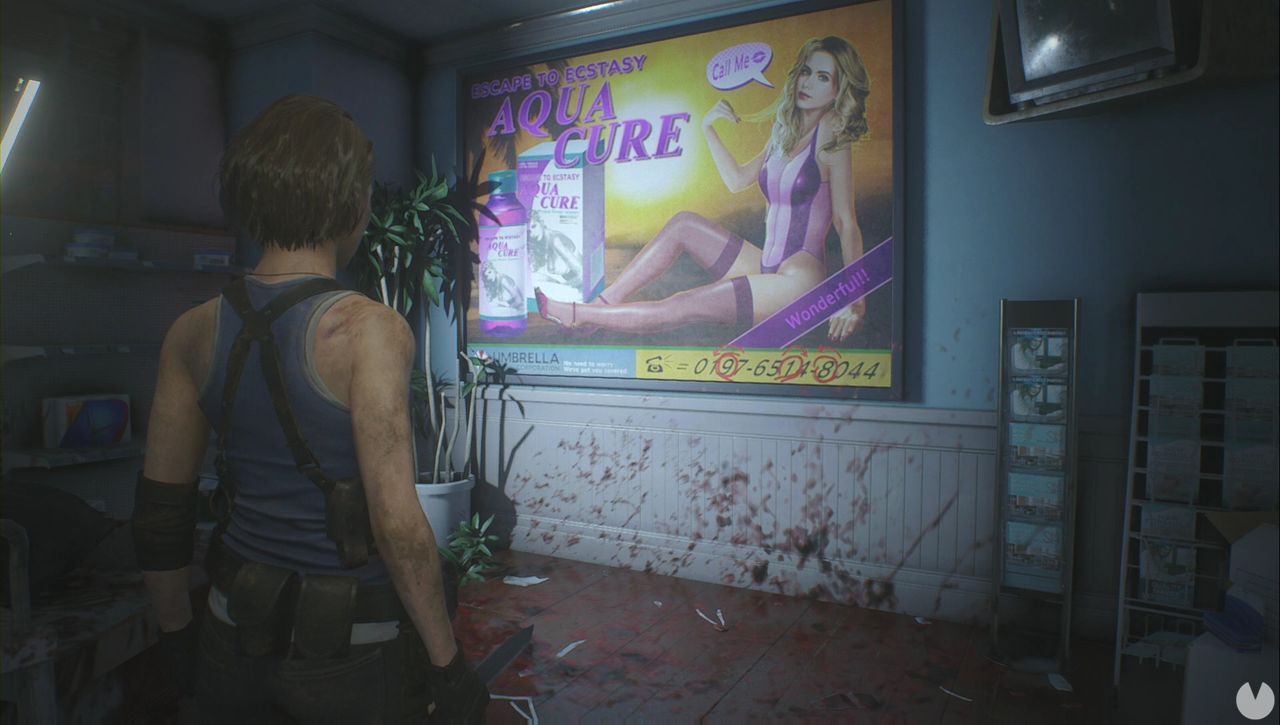Resident Evil 3 Remake - Downtown: Aqua Cure advertisement