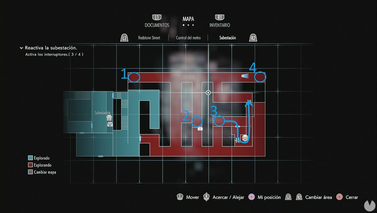 Resident Evil 3 Remake - Substation circuit breaker puzzle
