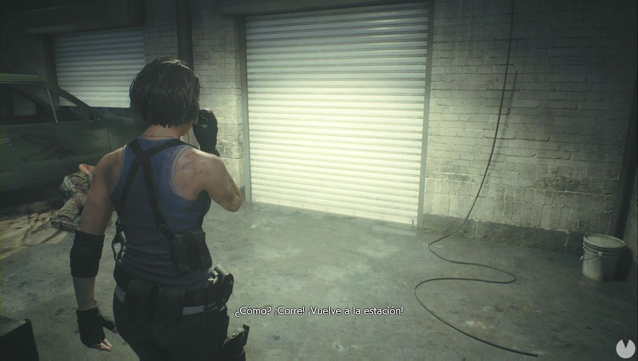 Resident Evil 3 Remake - Downtown: Carlos recommends returning