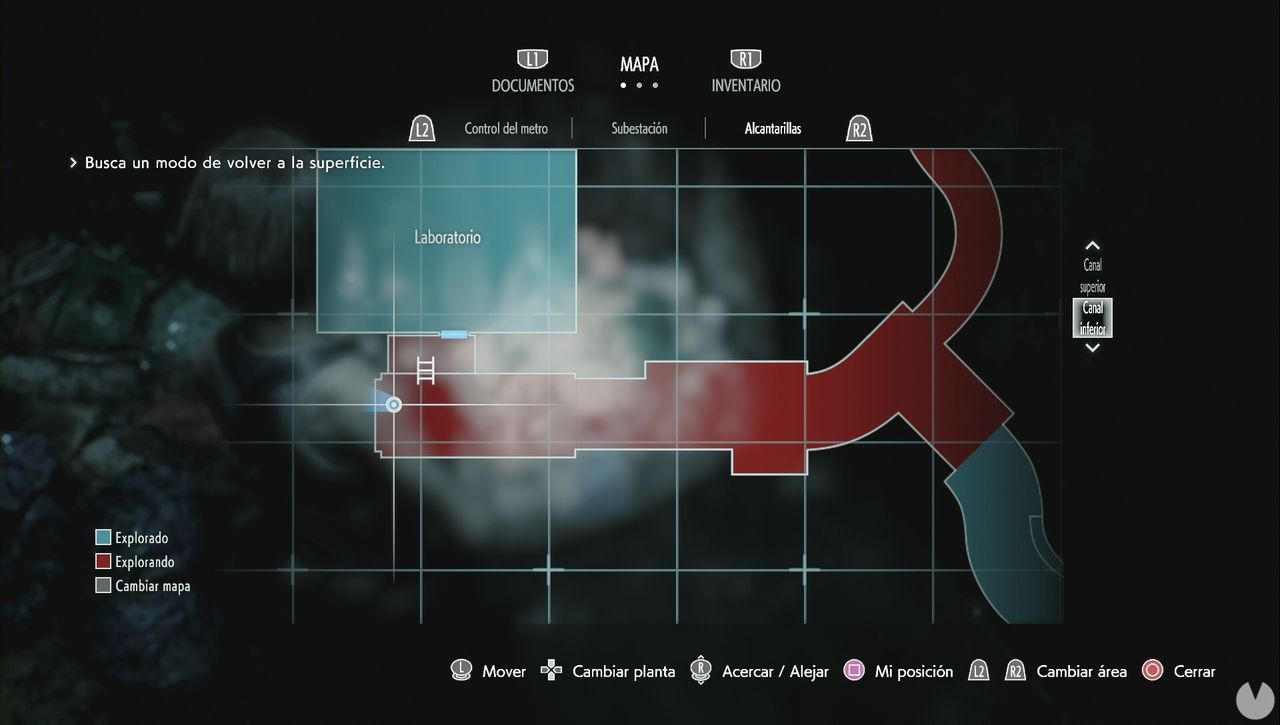 Resident Evil 3 Remake - Mr. Charlie: Charlie beside the Sewer Laboratory (Map)