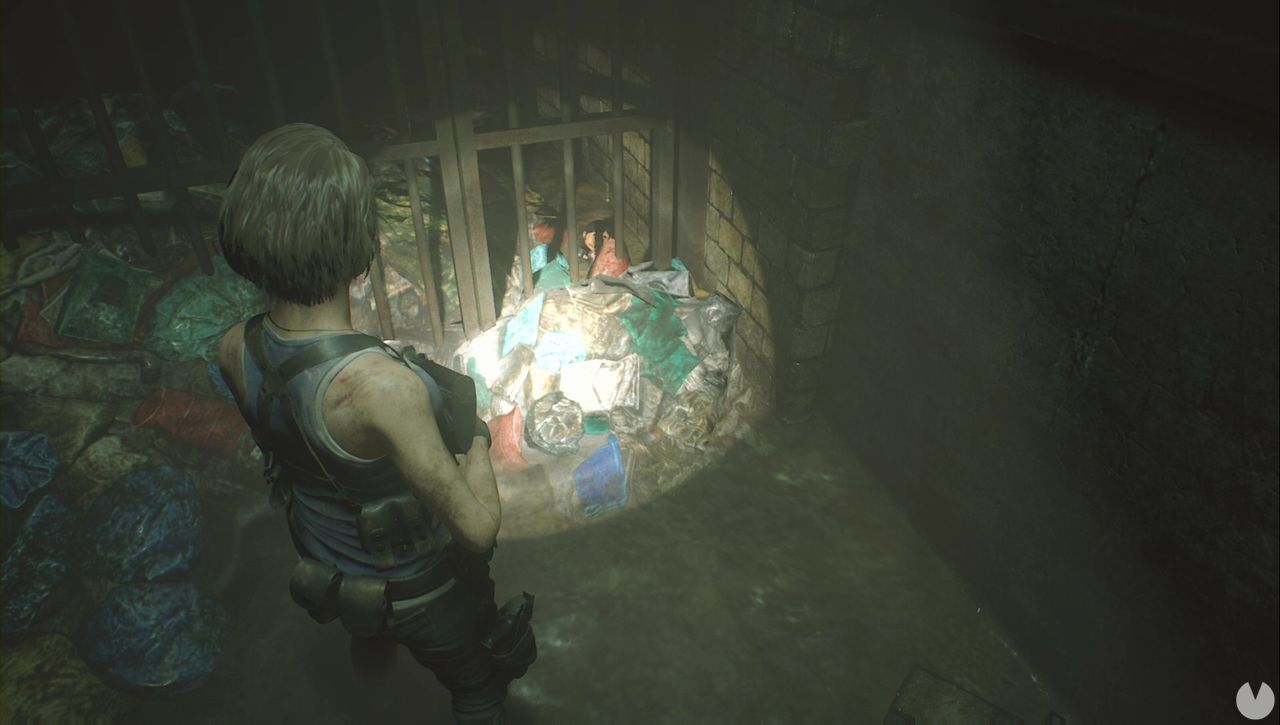 Resident Evil 3 Remake - Mr. Charlie: Charlie beside the Sewer Laboratory (Screenshot)