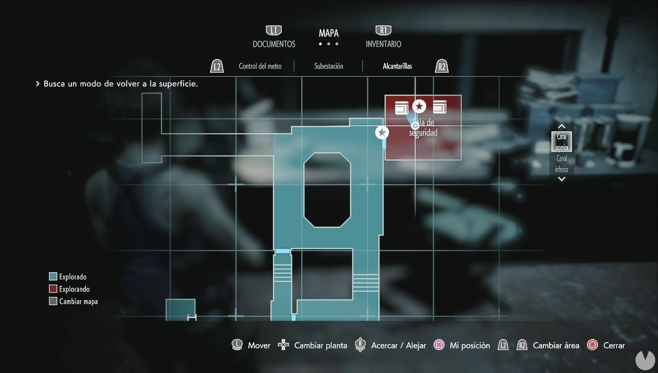 Resident Evil 3 Remake - Hip Pouches: Hip Pouch in the Sewer Security Room (Map)