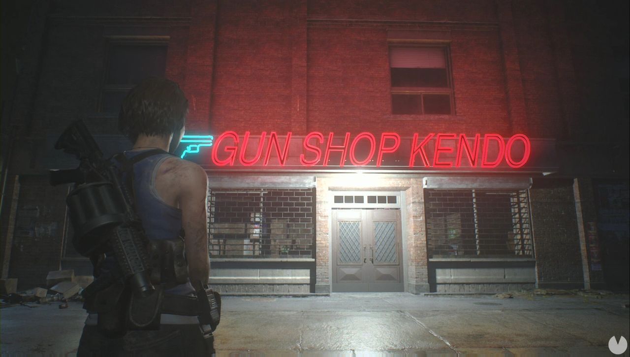 Resident Evil 3 Remake - Sewers and Demolition Site: Gun Shop Kendo