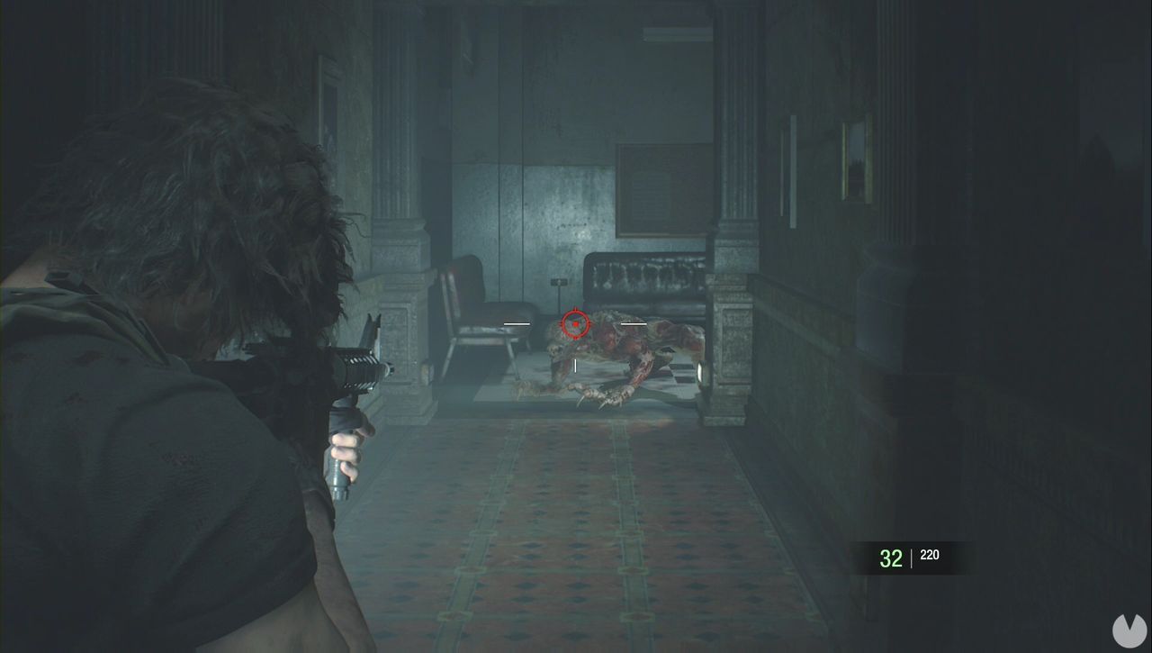 Resident Evil 3 Remake - Police Station: Licker on the ground floor