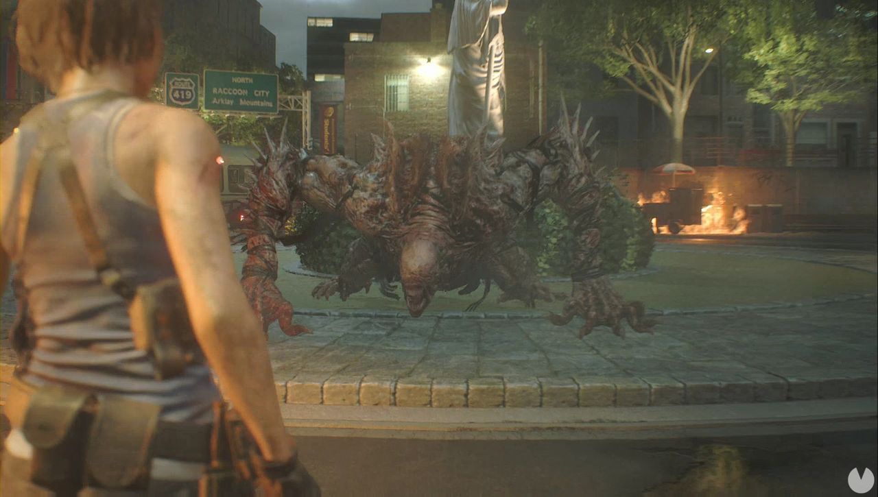 Resident Evil 3 Remake - Nemesis in his second form