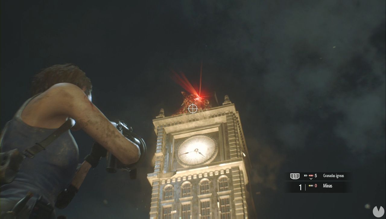 Resident Evil 3 Remake - Subway Tunnels and Clock Tower Plaza: fire Mine Rounds at Nemesis when he stops