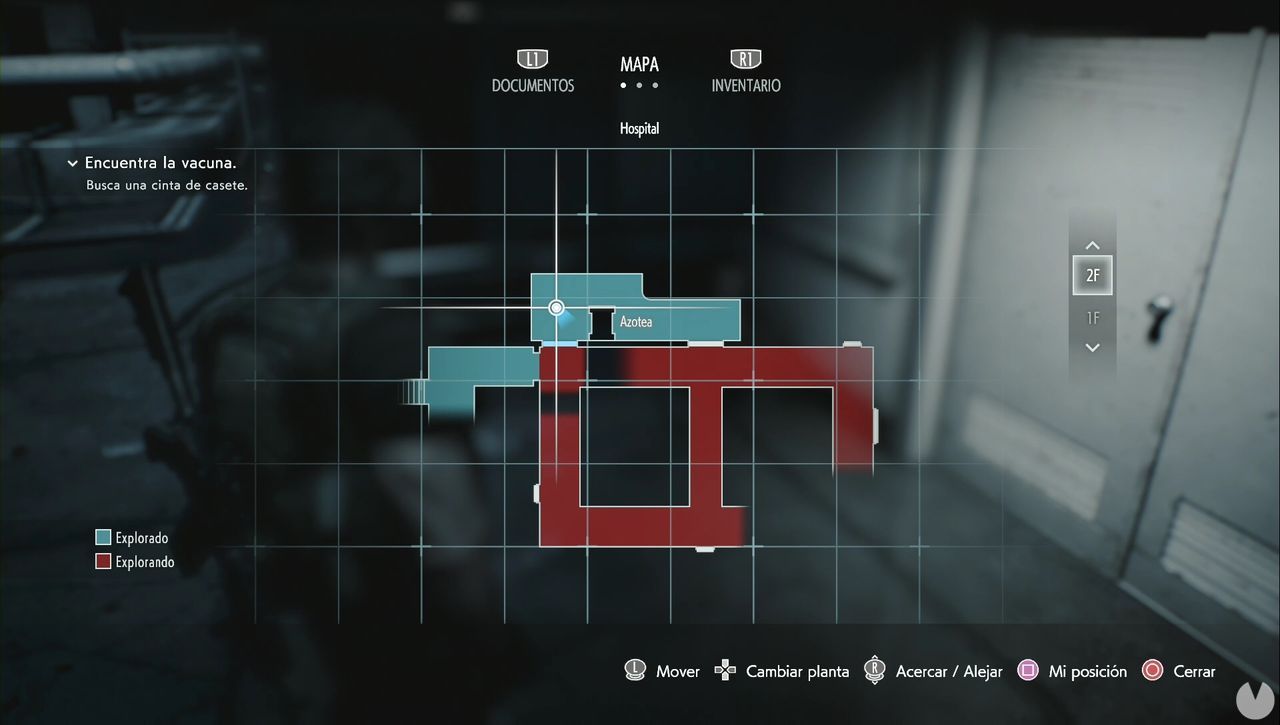 Resident Evil 3 Remake - Mr. Charlie: Mr. Charlie on the Hospital Roof (Map)