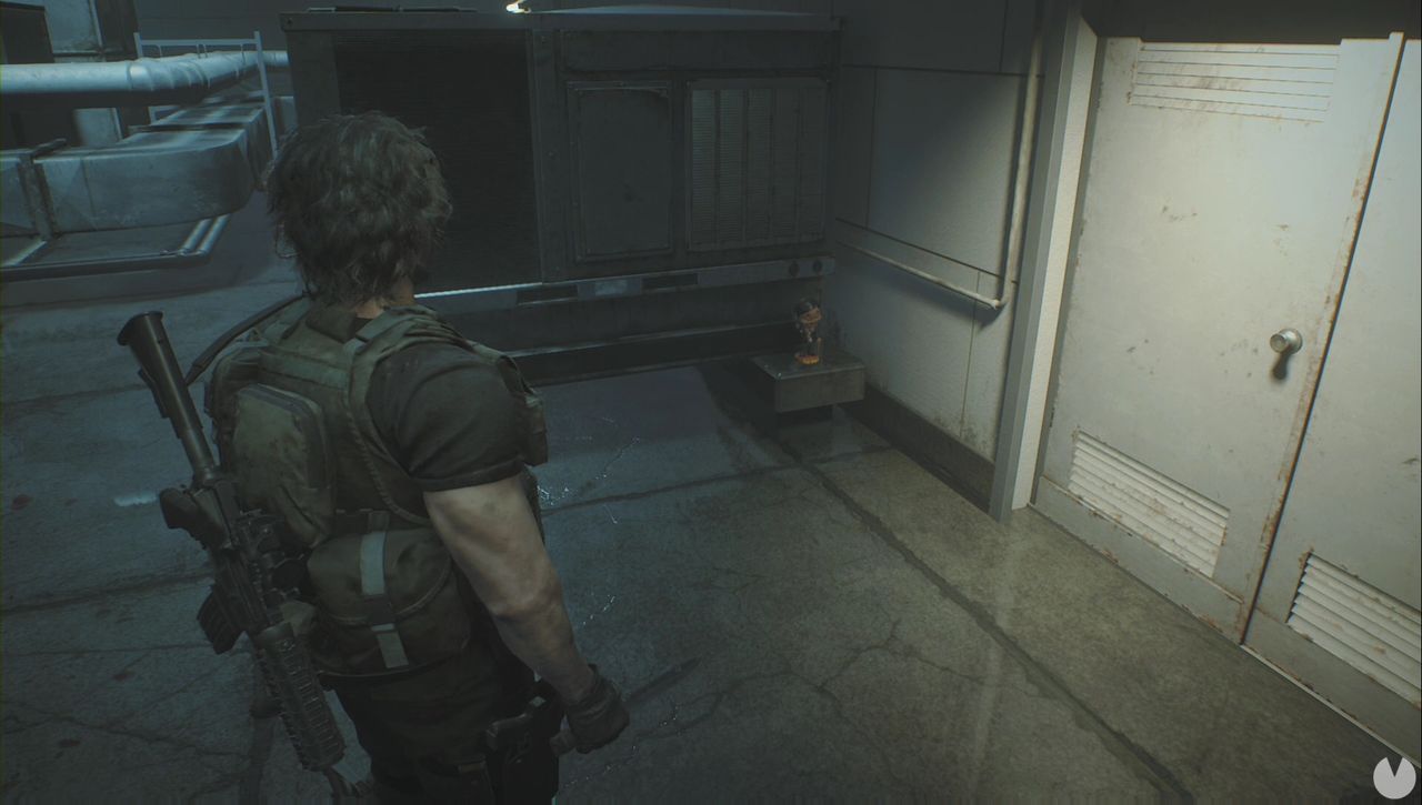 Resident Evil 3 Remake - Mr. Charlie: Mr. Charlie on the Hospital Roof (Screenshot)