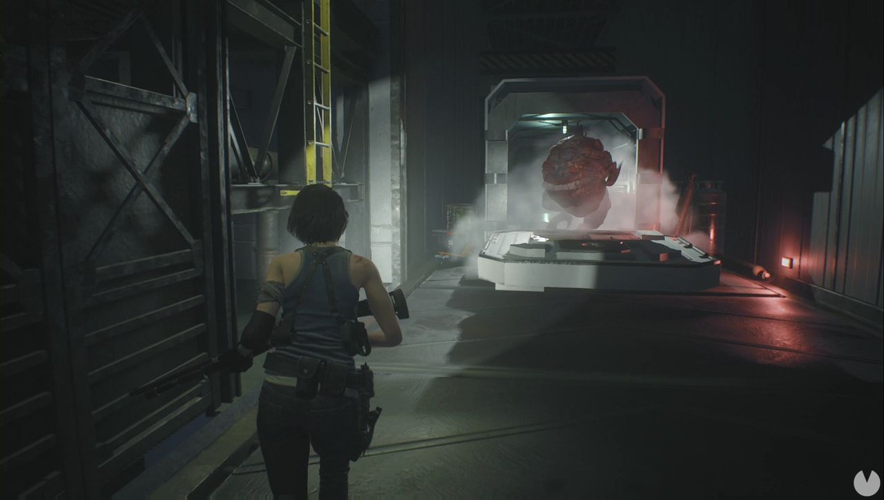 Resident Evil 3 Remake - Hospital Underground: Hunter Gamma in the Underground Storage