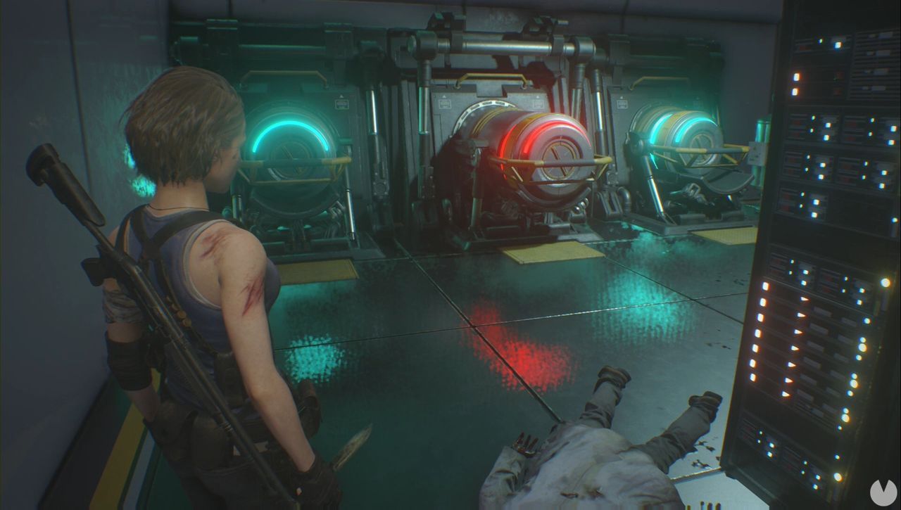 Resident Evil 3 Remake - NEST 2: NEST 2 power source