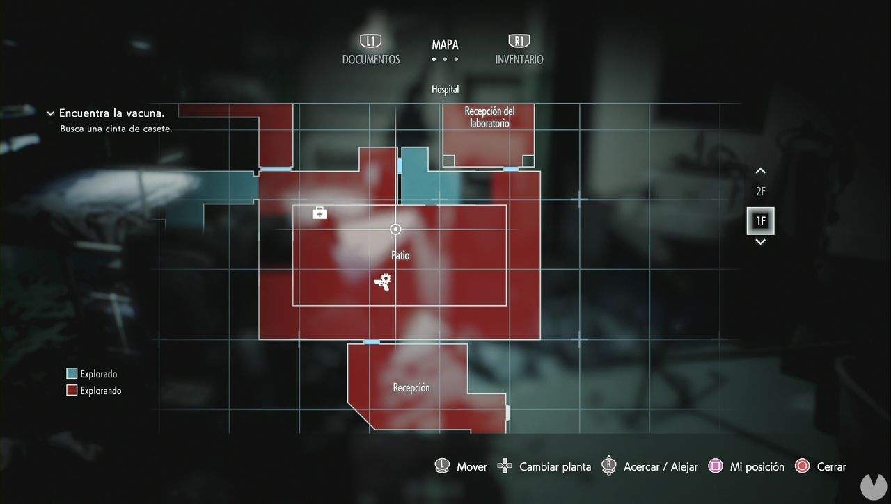 Resident Evil 3 Remake - Key items: Locker Room Key