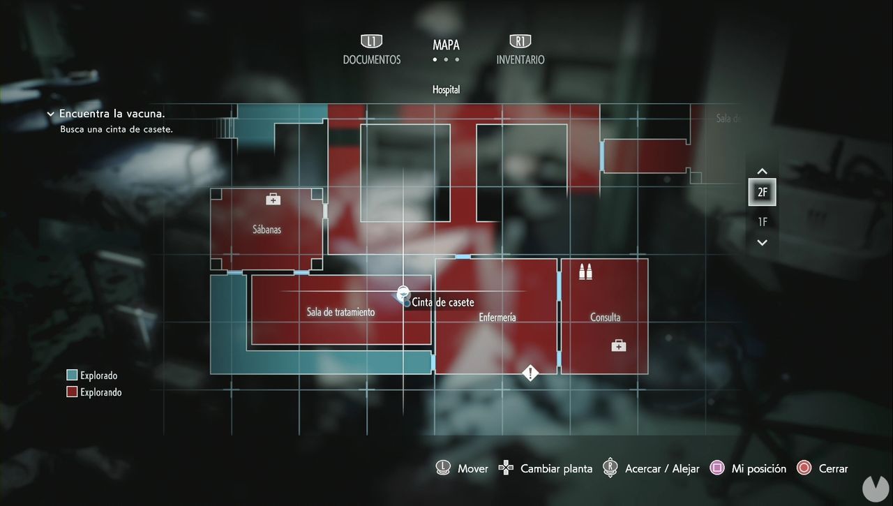 Resident Evil 3 Remake - Key items: Audiocassette Tape
