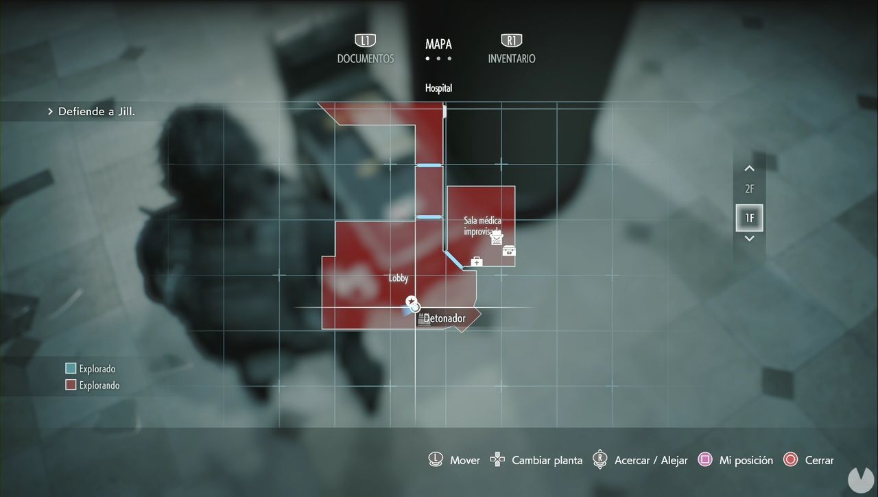 Resident Evil 3 Remake - Key items: Detonator