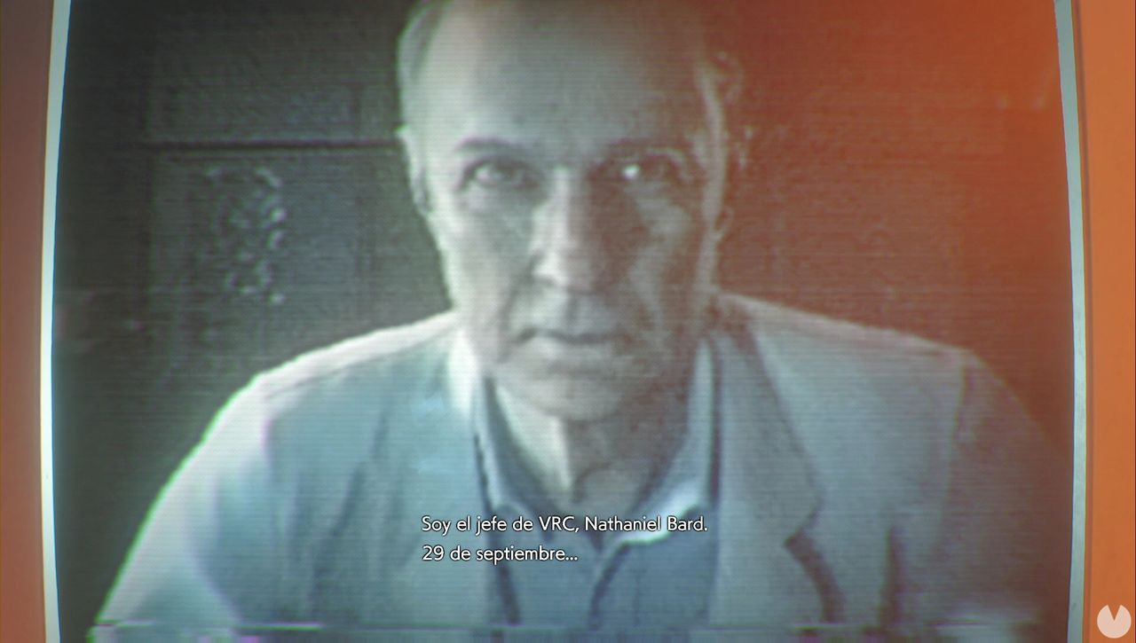 Resident Evil 3 Remake - Hospital (Carlos): Nathaniel Bard's video message