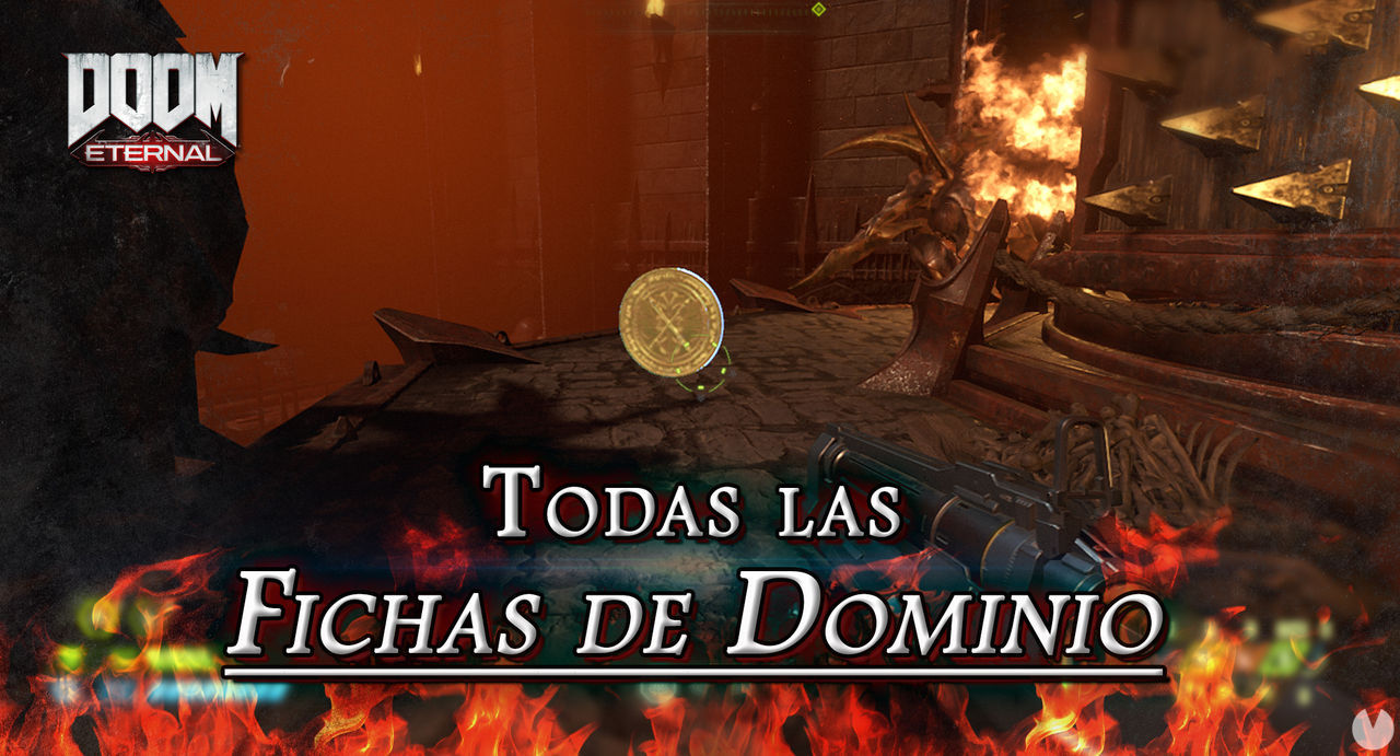 TODAS las Fichas de Dominio en DOOM Eternal: Localizacin y dnde encontrarlas - Doom Eternal