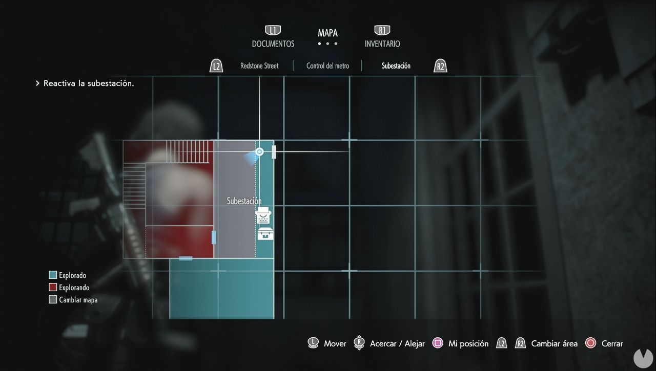 Resident Evil 3 Remake - Mr. Charlie: Charlie in the substation (Map)