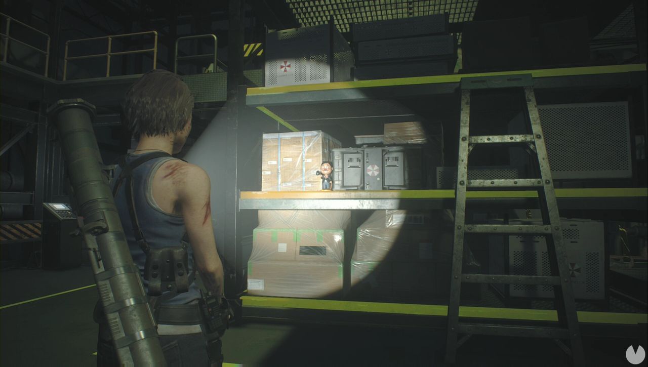 Resident Evil 3 Remake - Mr. Charlie: Charlie in the Underground Storage (Screenshot)