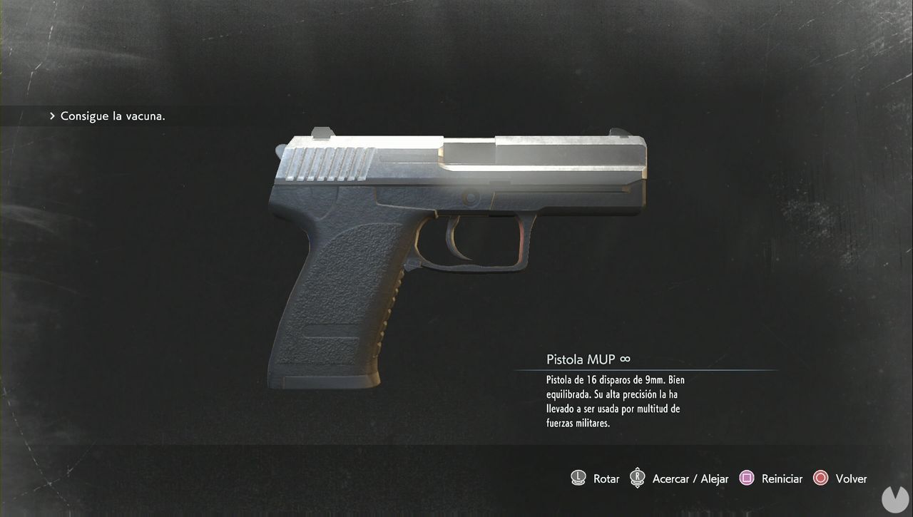 Resident Evil 3 Remake - MUP Handgun