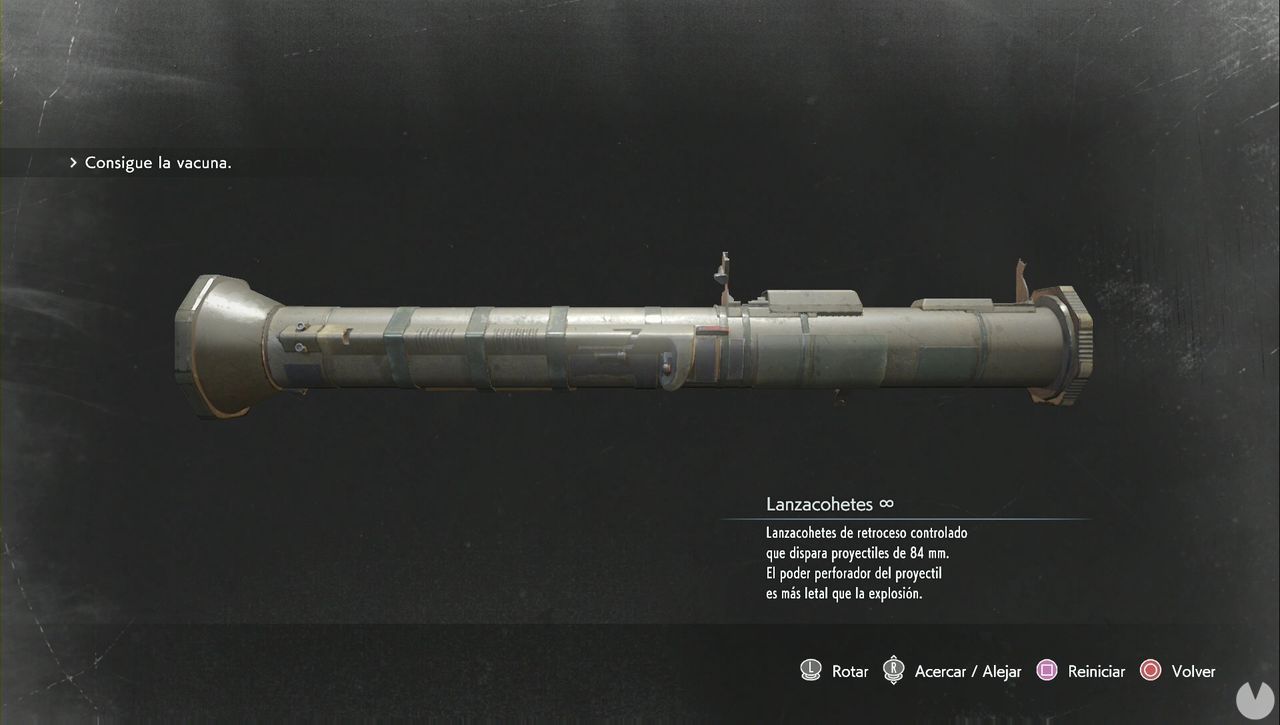 Resident Evil 3 Remake - Rocket Launcher