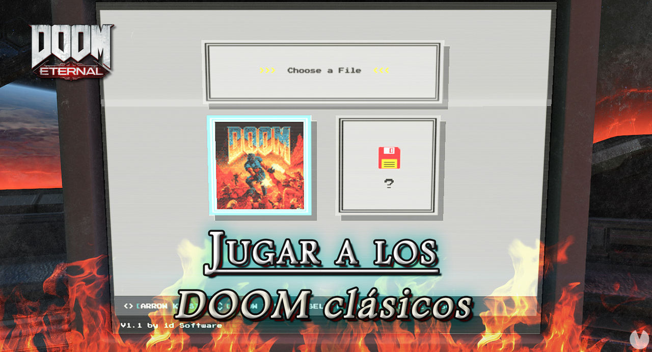 DOOM Eternal: Cmo jugar a DOOM clsico y a DOOM II? - Easter egg - Doom Eternal