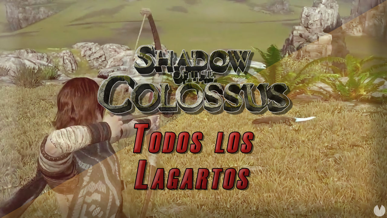 Todos los lagartos en Shadow of the Colossus PS4 y Cmo aumentar resistencia? - Shadow of the Colossus (Remake)