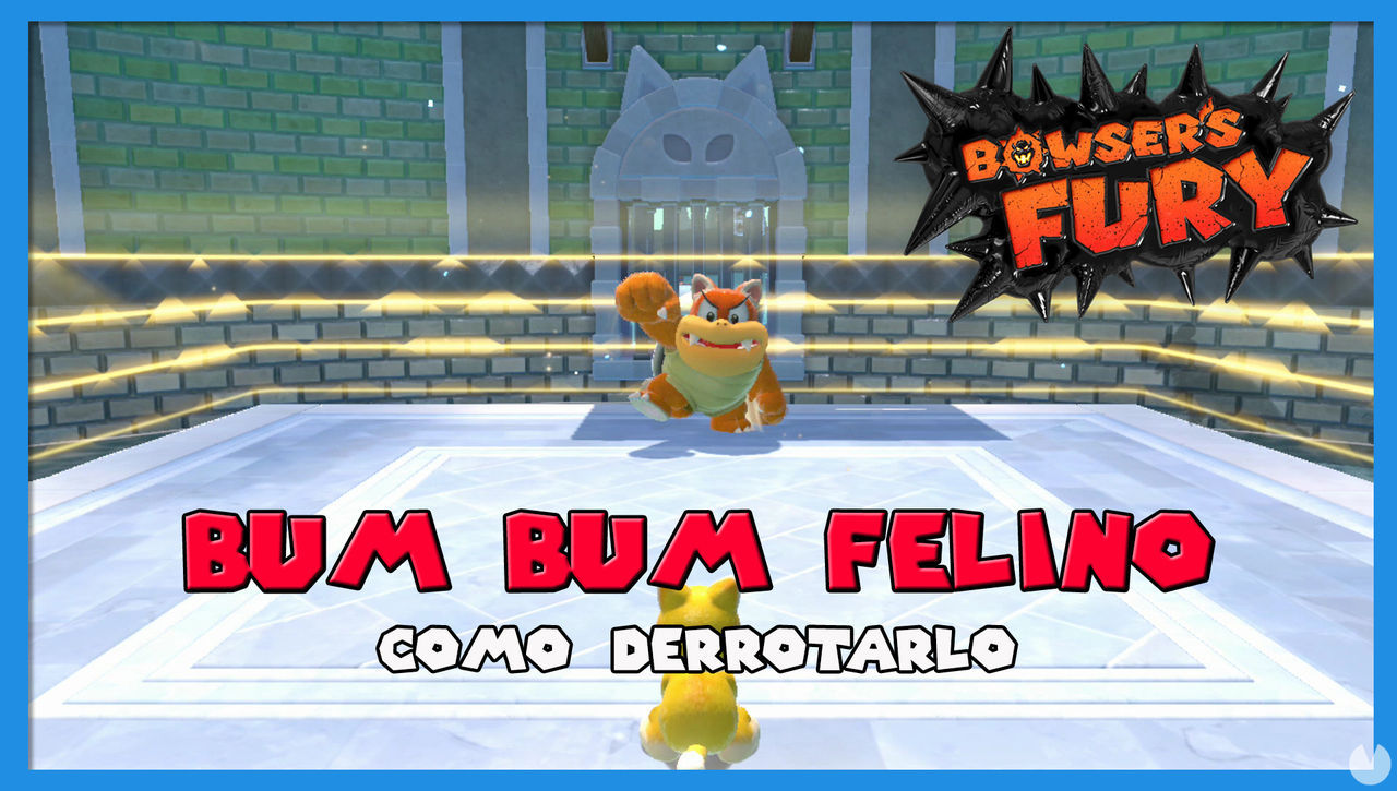 Cmo derrotar a Bum Bum Felino en Bowser's Fury - Super Mario 3D World + Bowser's Fury