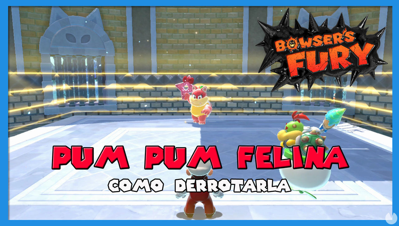 Cmo derrotar a Pum Pum Felina en Bowser's Fury - Super Mario 3D World + Bowser's Fury