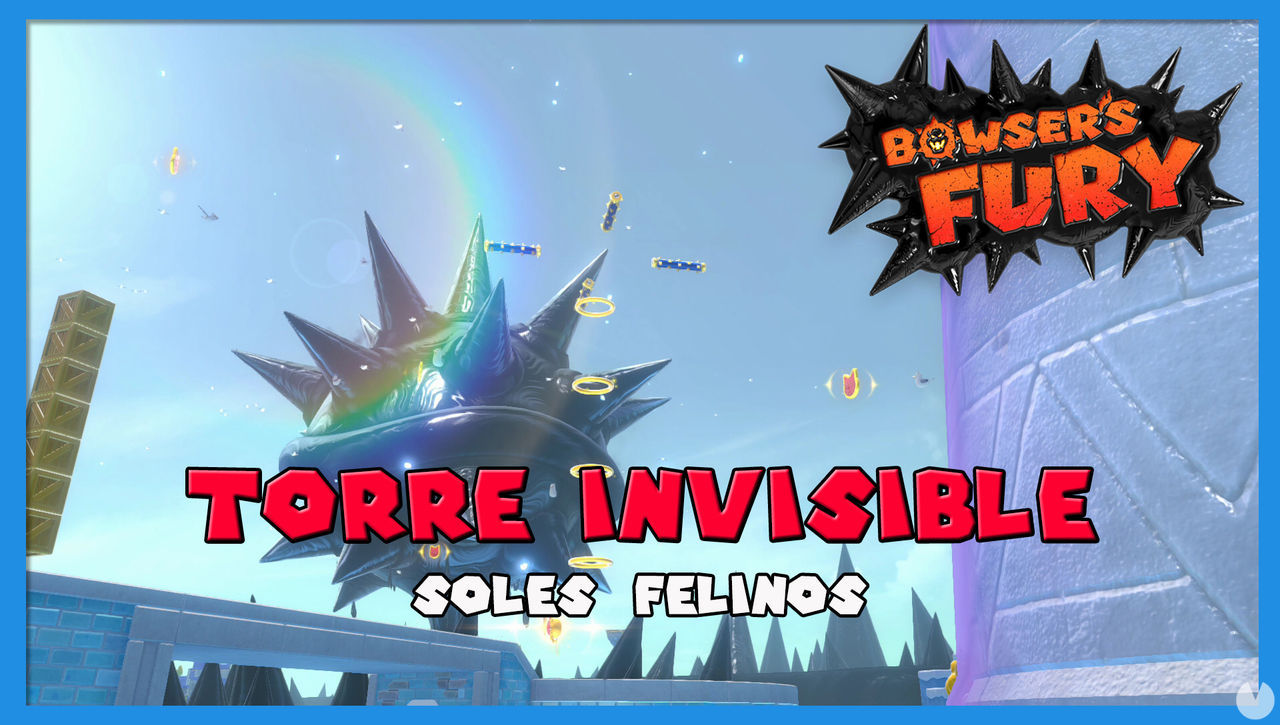 TODOS los Soles felinos de Torre Invisible en Bowser's Fury - Super Mario 3D World + Bowser's Fury