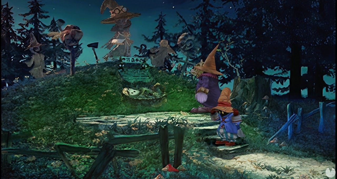 Captura de Final Fantasy IX con Moguri Mod.