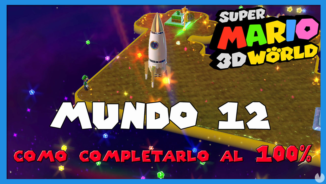 Mundo 12 en Super Mario 3D World al 100% - Super Mario 3D World + Bowser's Fury