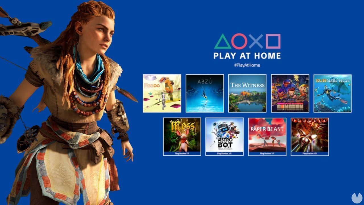 PlayStation ofrece 10 juegos gratis de PS4 Horizon Zero Dawn
