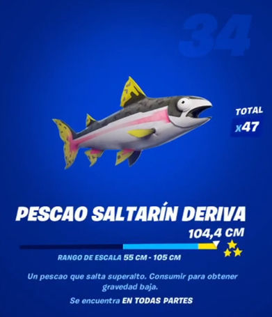 Fortnite - Pescao saltarín deriva: datos y ubicación