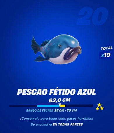 Fortnite - Pescao fétido azul: datos y ubicación