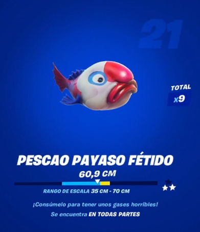 Fortnite - Pescao payaso fétido: datos y ubicación