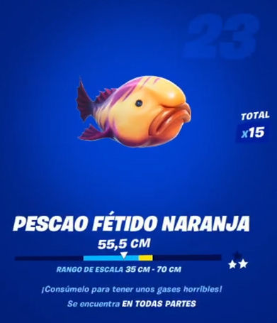 Fortnite - Pescao fétido naranja: datos y ubicación