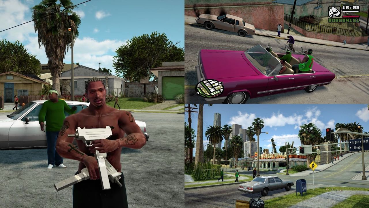 GTA San Andreas remasterizado es posible en PC gracias a este listado de  mods - Vandal