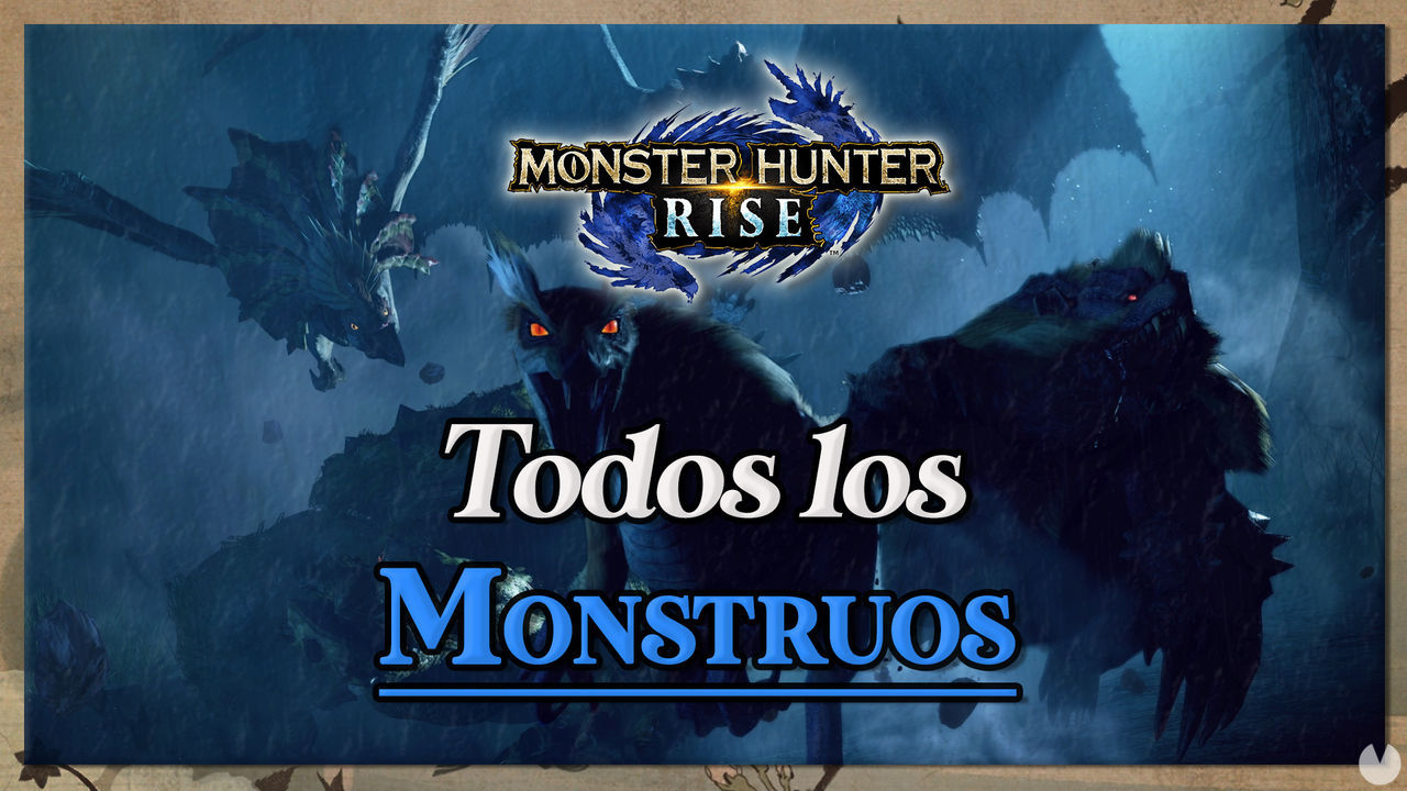 Monster Hunter Rise: Todos los monstruos y cmo derrotarlos - Monster Hunter Rise
