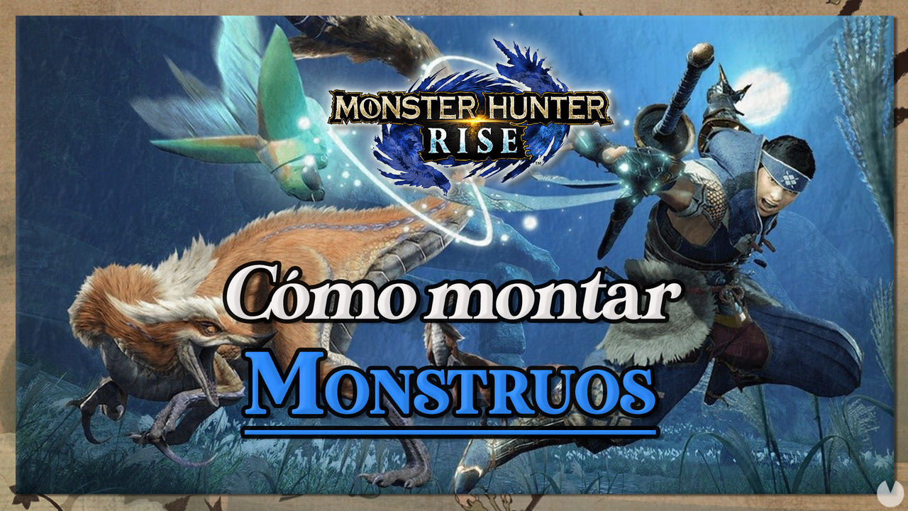 Monster Hunter Rise: Cmo montar monstruos grandes - Monster Hunter Rise