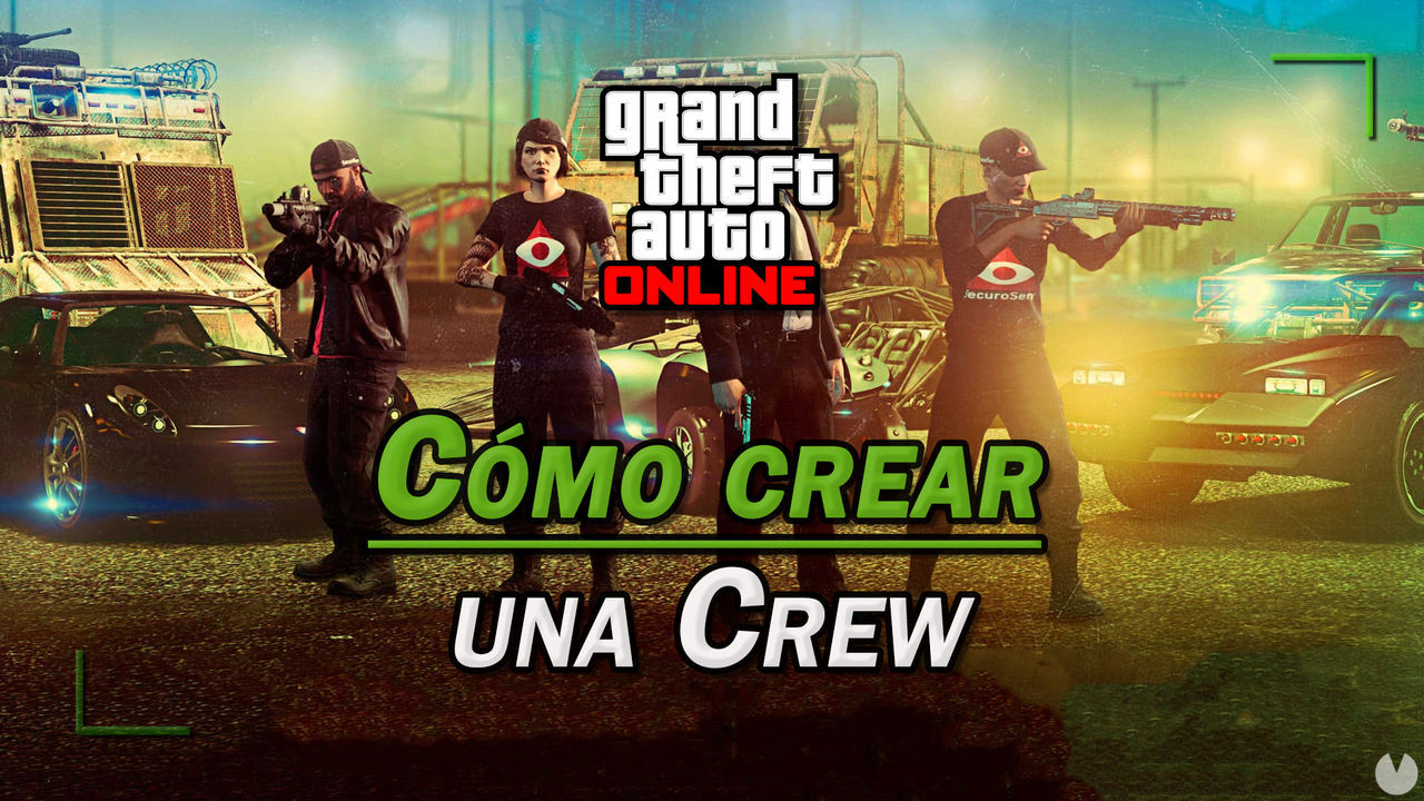 GTA Online: Cmo crear una Crew, invitar amigos o unirse a una - 