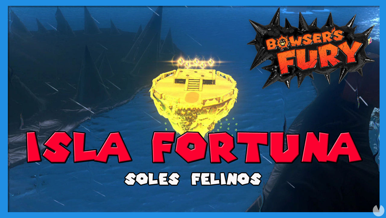 TODOS los Soles felinos de Isla Fortuna en Bowser's Fury - Super Mario 3D World + Bowser's Fury
